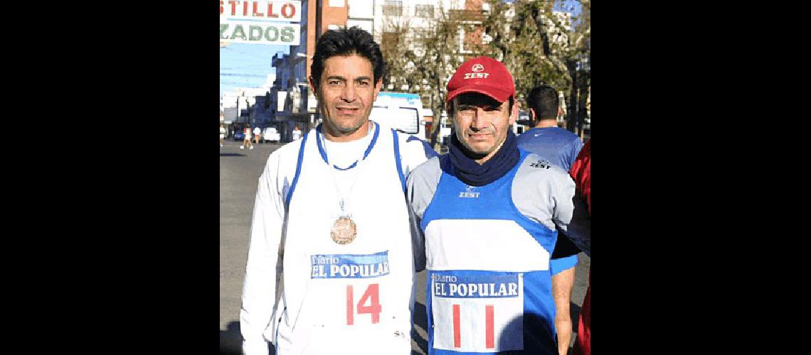 Juan Osvaldo SuÃrez sintiÃ³ el esfuerzo por el entrenamiento de la maratÃ³n y quedÃ³ tercero Archivo 