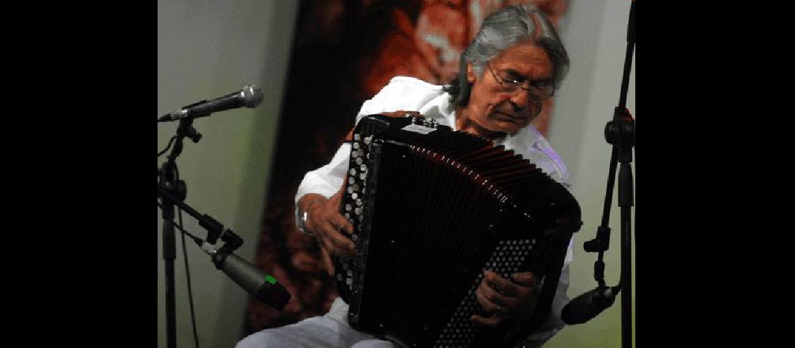 El premiado y respetado compositor presentÃ el CD Dos orillas TÃ©lam 