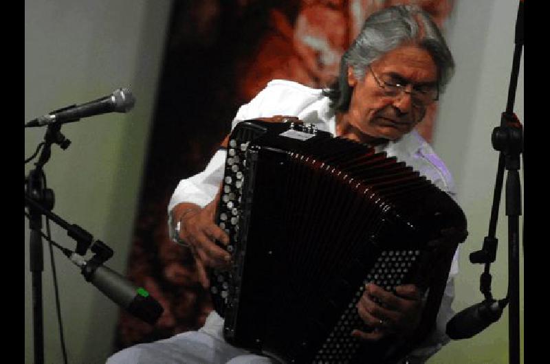 El premiado y respetado compositor presentÃ el CD Dos orillas TÃ©lam 