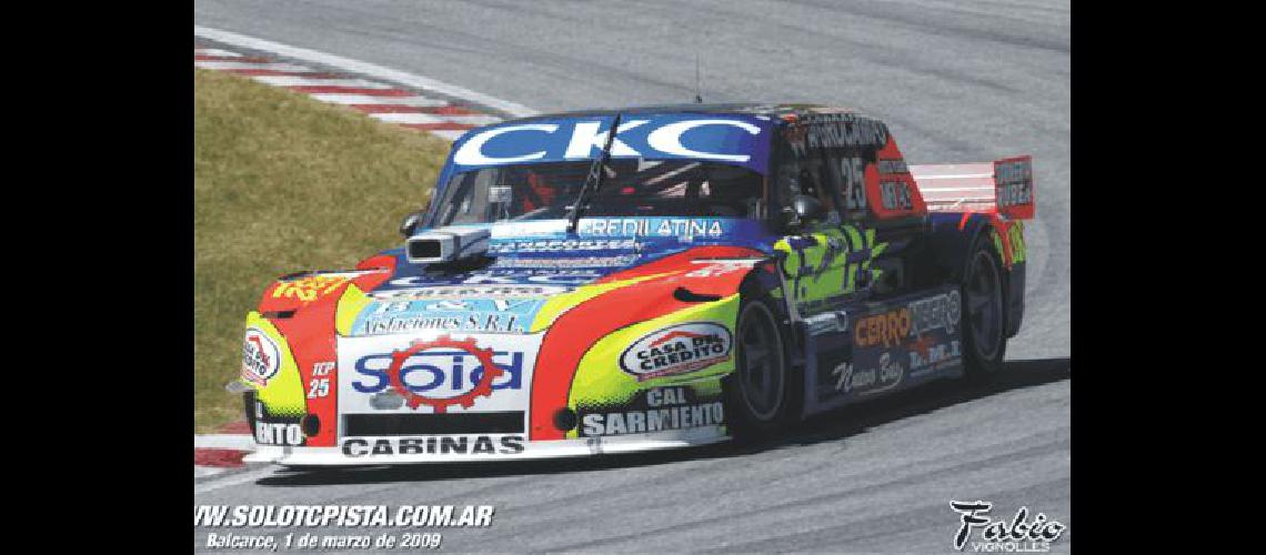SebastiÃn CiprÃ©s larga hoy la 3Âª final del TC Pista desde la 19na fila Gentileza SoloTCPista 