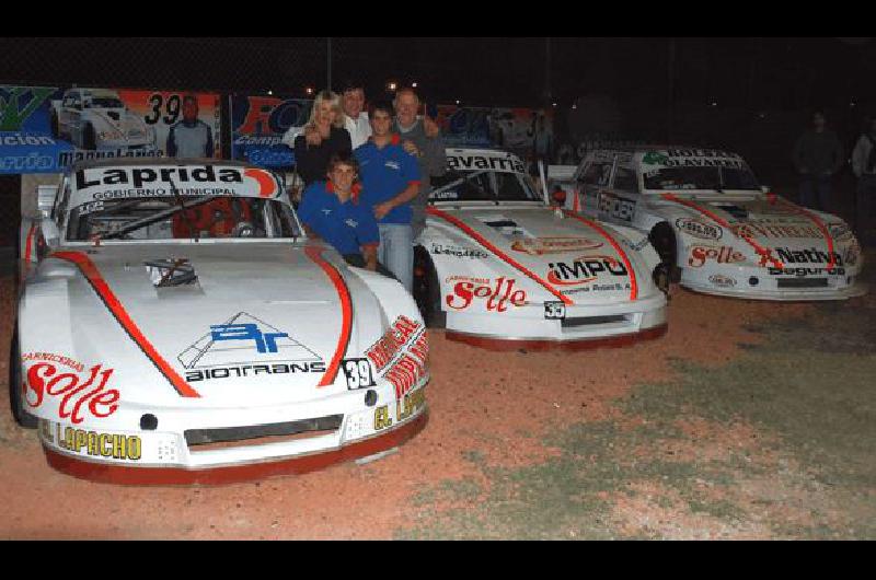 El sÃbado pasado en Ferro se mostraron por primera vez los tres Ford del RCV CompeticiÃ³n del TC Pista Mouras Miguelangel 