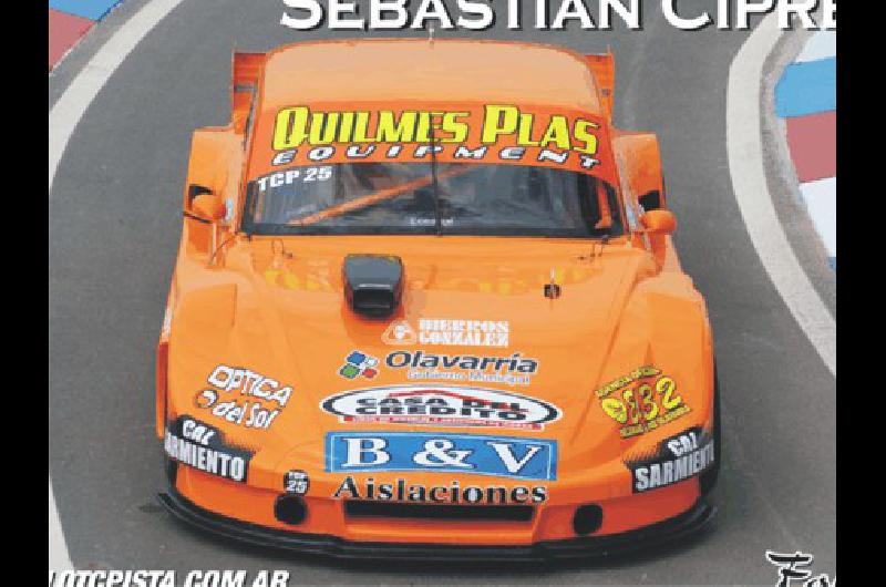 SebastiÃn CiprÃ©s estÃ ilusionado con el motor de Johnny De Benedictis que empezarÃ a usar desde Rafaela Gentileza SoloTCPista 