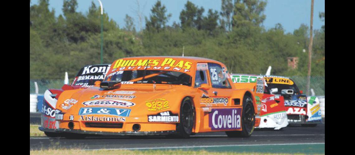 SebastiÃn CiprÃ©s (Ford) tomÃ³ parte del primer parcial del TC Pista que mostrÃ³ varios accidentes Gentileza SoloTCPista 