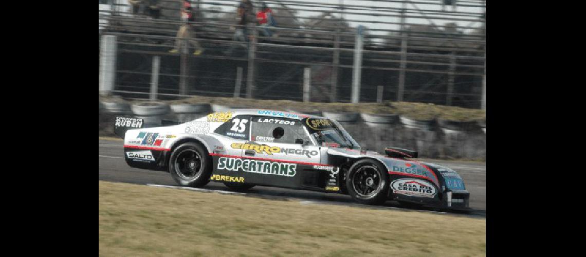 SebastiÃn CiprÃ©s con la Chevy del DC Performance estÃ 25Âº y hoy desea mejorar para esperar la serie Foto gentileza Javier Vijarra 