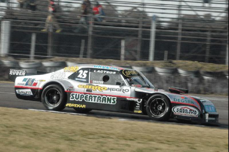 SebastiÃn CiprÃ©s con la Chevy del DC Performance estÃ 25Âº y hoy desea mejorar para esperar la serie Foto gentileza Javier Vijarra 