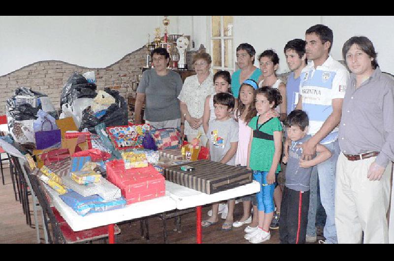 Los juguetes se entregaron en la secretarÃ­a de LilÃn Agencia 