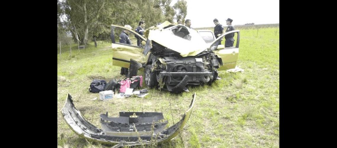 Es un sector de recta La cinta no estÃ en el mejor de los estados A pocos kilÃ³metros anteriormente hubo varios accidentes Agencia 