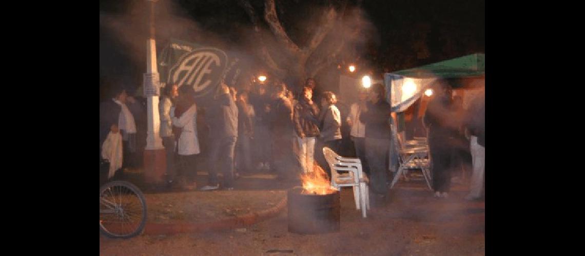 ATE ha ganado espacio en la representaciÃ³n gremial entre los trabajadores municipales Durante los dÃ­as mÃs fuertes del conflicto realizaron el acampe en la plaza San MartÃ­n Agencia 