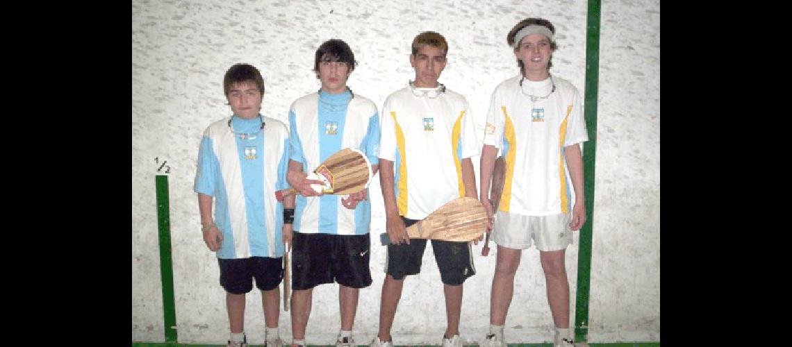 El jugador de Laprida obtuvo el mÃximo logro en su ascendente carrera Foto- Alfredo LÃ³pez 