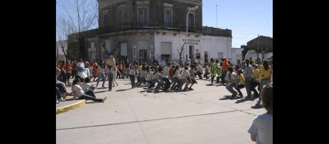 Los chicos festejaron con todo su diacutea