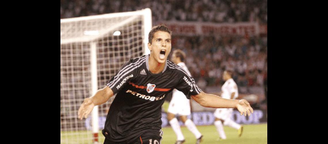 Erik Lamela anotÃ³ el primer gol de River Plate ante HuracÃ�n DyN 