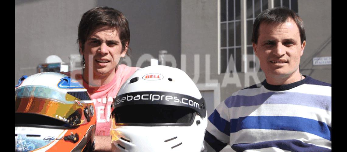 AgustÃ­n Herrera y SebastiÃn CiprÃ©s correrÃn en su ciudad el domingo Claudio MartÃ­nez