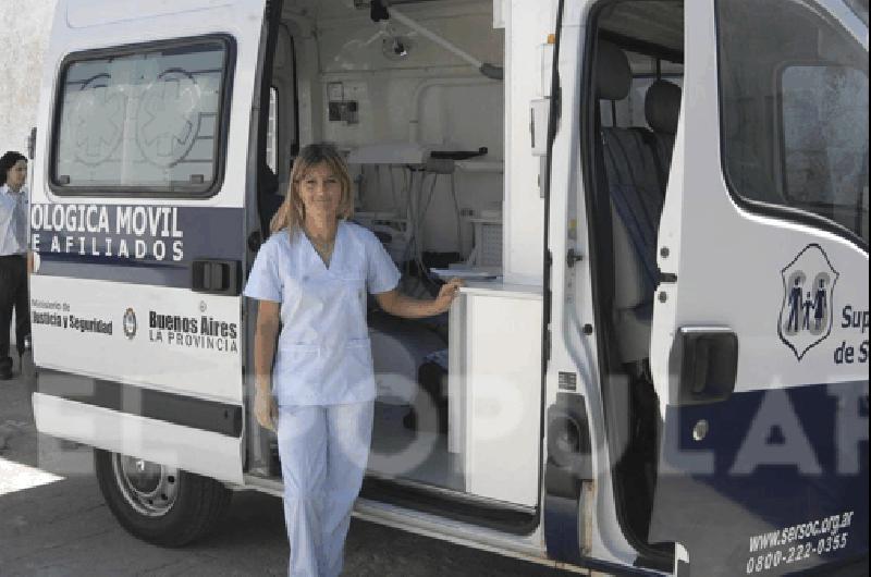 El consultorio odontolÃ³gico mÃ³vil policial estuvo en La Madrid y hoy harÃ lo propio en Laprida Agencia 