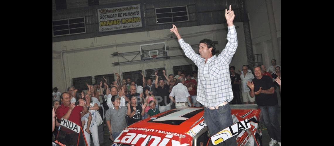 Dale campeÃ³n dale campeÃ³n es el grito que siguiÃ³ toda la noche a NicolÃs Pezzucchi Fotos Carlos RamÃ­rez 