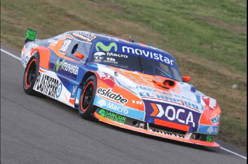 La sociedad Christian Ledesma - Alberto Canapino volviÃ³ en Rafaela y el marplatense logrÃ³ el mejor registro en el Ã³valo Gentileza DarÃ­o Gallardo 