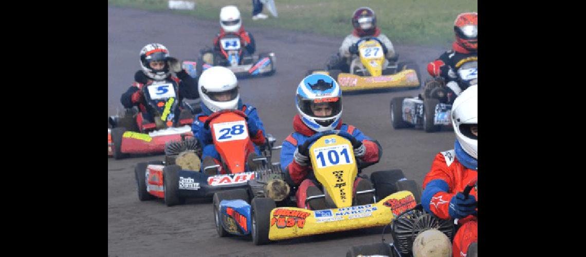 Axel Biscaichipy (101) compartirÃ el karting con Guillermo Otero Archivo Miguelangel 