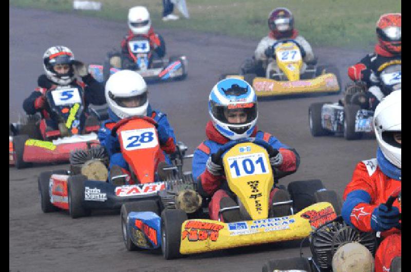 Axel Biscaichipy (101) compartirÃ el karting con Guillermo Otero Archivo Miguelangel 