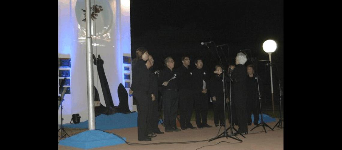 El grupo coral de La Madrid estarÃ maÃ±ana en Mar del Plata Archivo 