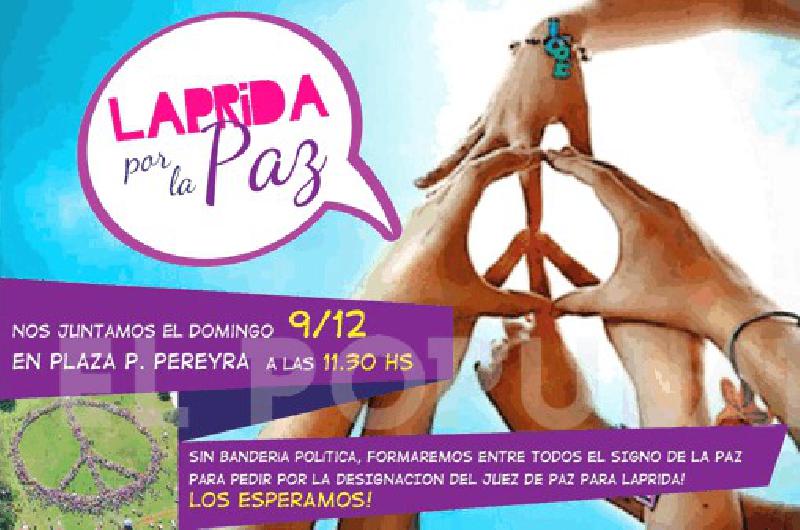La cita serÃ el domingo en la plaza central 