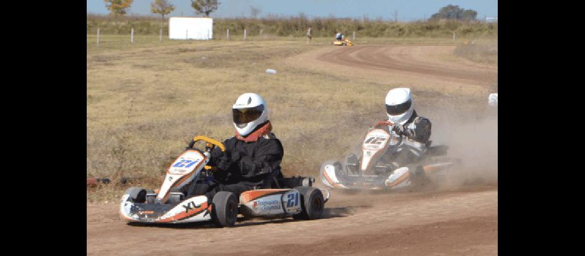 El kartÃ³dromo de Laprida siempre muestra grandes espectÃculos 