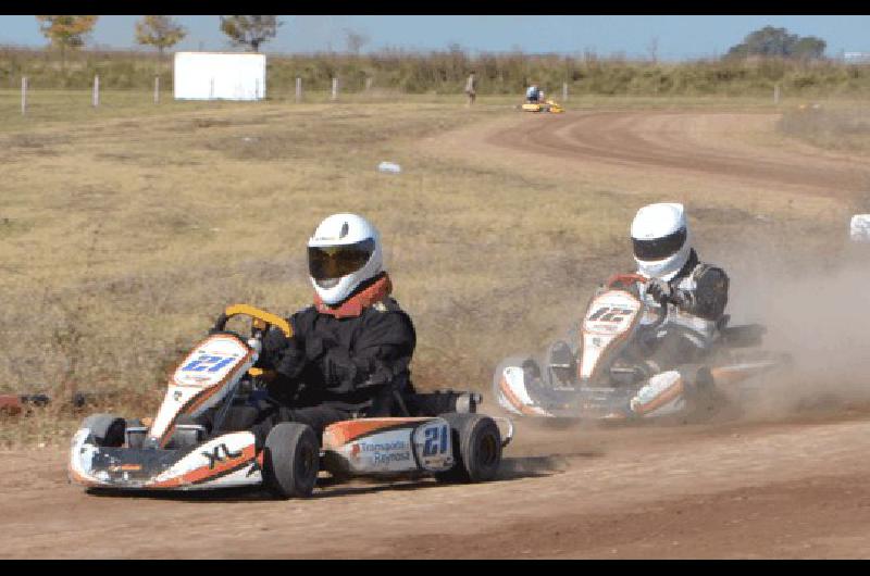 El kartÃ³dromo de Laprida siempre muestra grandes espectÃculos 