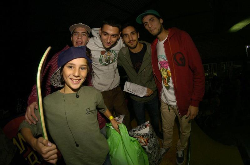 Campeonato en Backside Skatepark