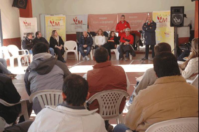 En el Polideportivo se presentaron las propuestas de lo que serÃ la ediciÃ³n 2013 de los Juegos BA 