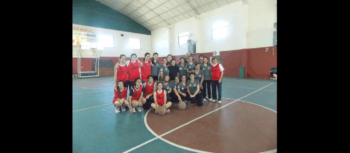 El CEF NÂº 66 de La Madrid disputÃ³ un encuentro amistoso de bÃsquetbol femenino con un representativo de Pringles 