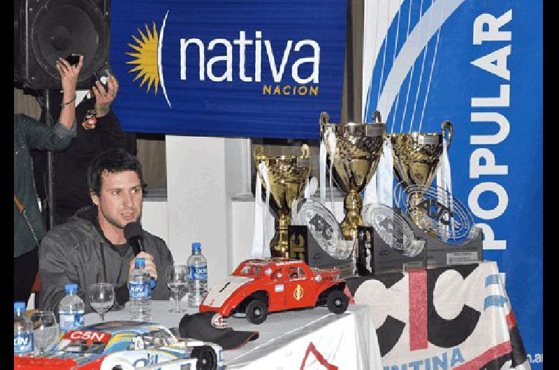 NicolÃs Pezzucchi invitÃ³ al pÃºblico de OlavarrÃ­a a acompaÃ±ar al TC 