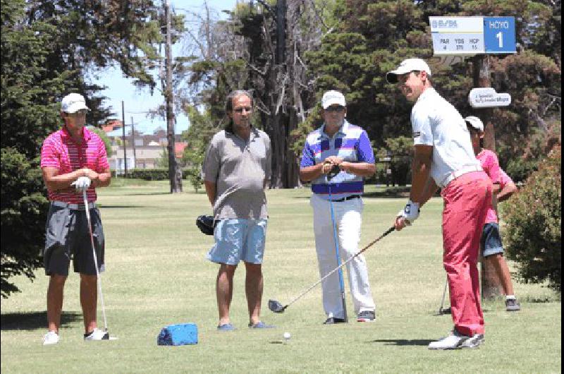 Alan Wagner en la salida Ayer fue la primera vuelta y hoy se cerrarÃ el torneo en Estudiantes 