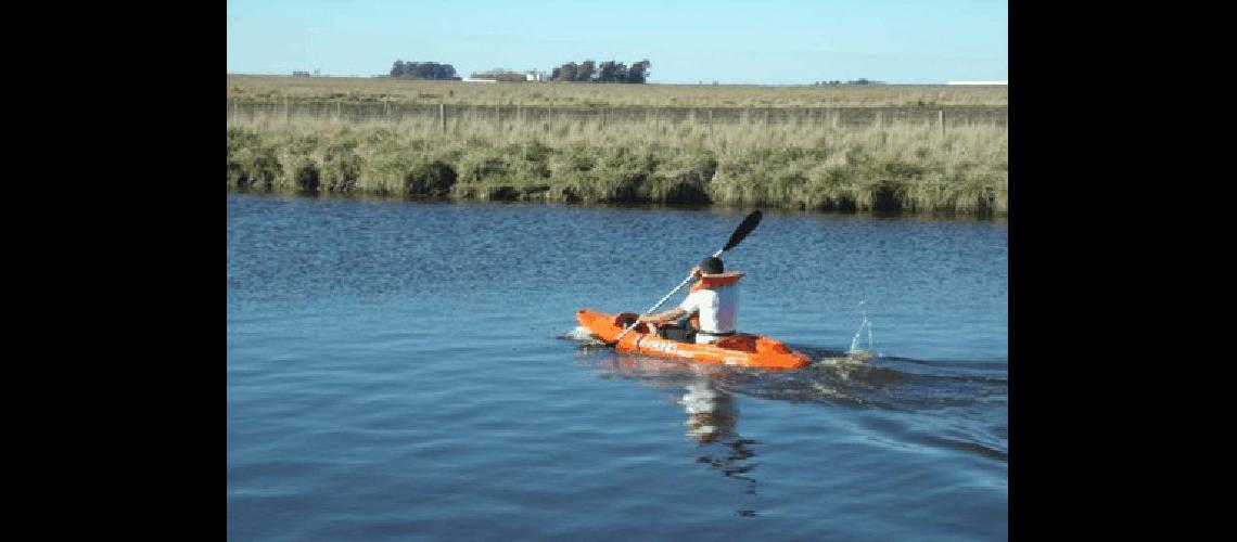 Hoy se llevarÃ a cabo una travesÃ­a en kayak en el arroyo Salado 