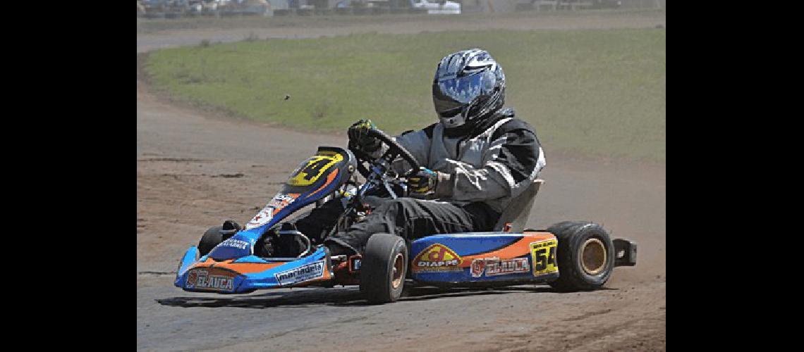 Marcos Gallardo compite en Cajero 125 cc una de las categorÃ­as mÃs importantes 