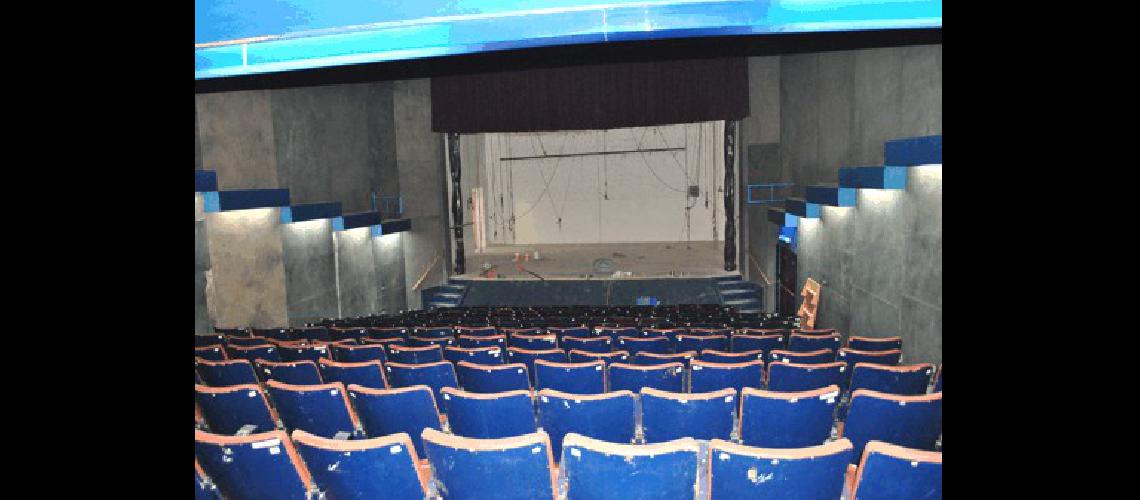 La sala fue desmantelada y se la dotarÃ de sonido e iluminaciÃ³n totalmente nueva 