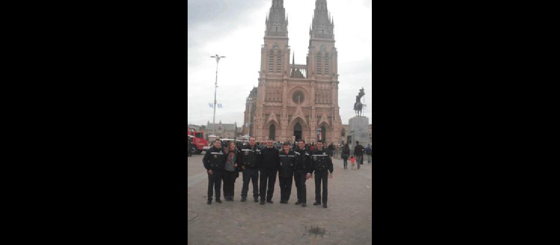 Los Bomberos Voluntarios de La Madrid participaron de un encuentro de cuarteles en LujÃn 
