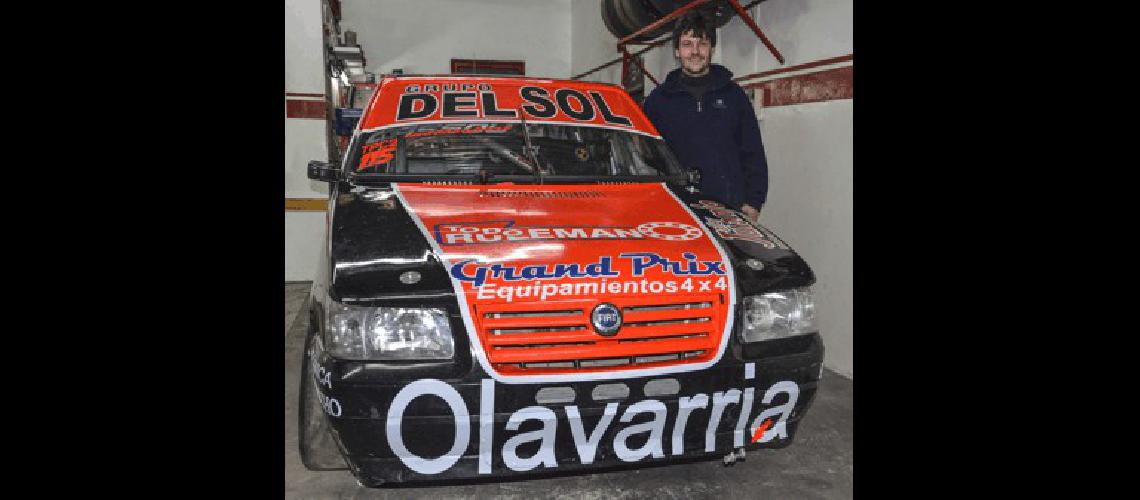 Juan JosÃ© Cassou serÃ preparador y piloto del Fiat Uno NÂº 115 de la Clase 2 de TP en Concordia 
