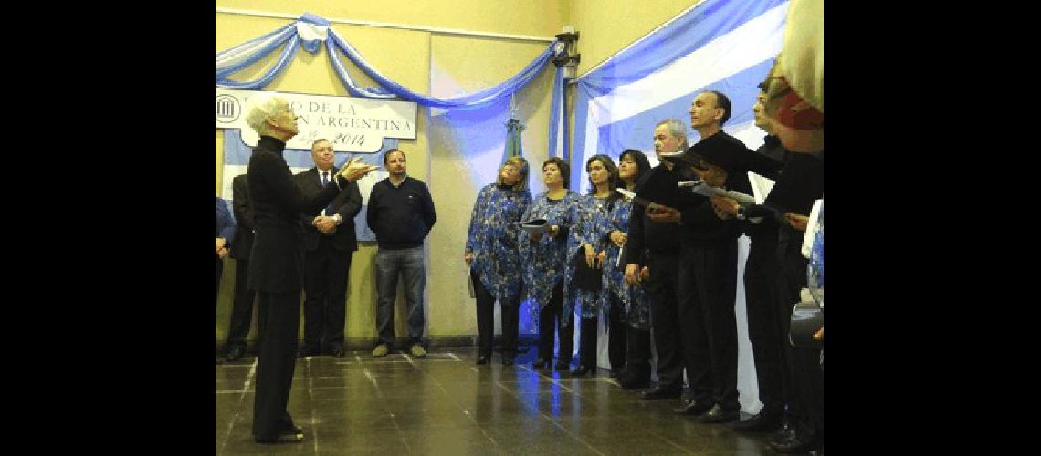 El Grupo Coral La Madrid se presentarÃ esta noche en Coronel SuÃrez 