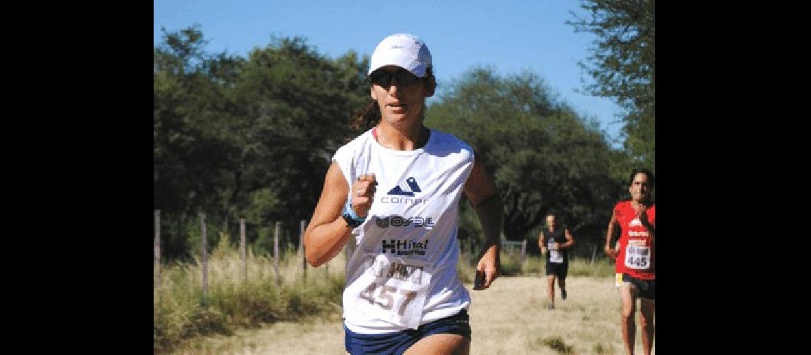 La atleta Cecilia FernÃndez fue segunda en la clasificaciÃ³n de damas 