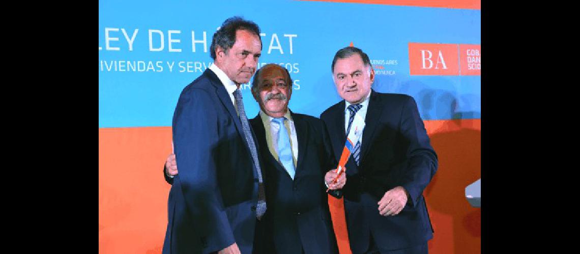 AdemÃs de La Madrid se vio beneficiada una importante cantidad de distritos de la Provincia 