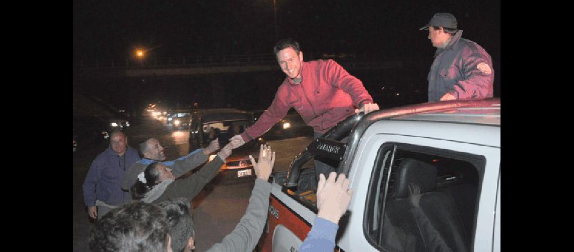 NicolÃs Pezzucchi se mostrÃ³ sorprendido y agradecido por el recibimiento de los hinchas de OlavarrÃ­a por haber ganado ayer en el TC Mouras en su vuelta al Ãmbito nacional 
