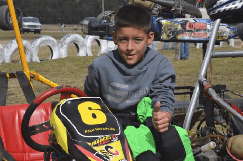 Facu Navarro terminÃ³ 2Âº en la clasificaciÃ³n de los mÃs pequeÃ±os y va por su primer podio en Escuela 50cc 