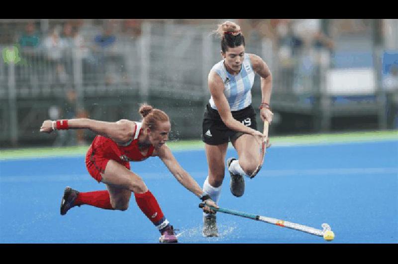 Albertario ante Crandall en el debut con derrota de Las Leonas en RÃ­o 