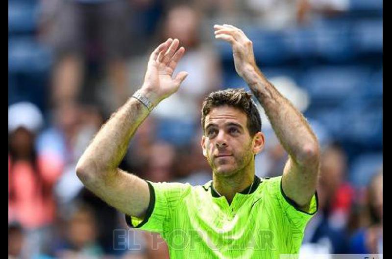 Del Potro accedioacute a los cuartos