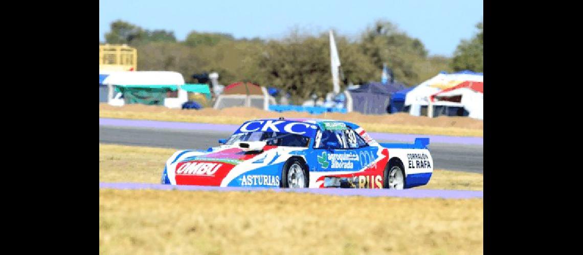 Diruscio fue ayer el mÃs rÃpido en el trazado puntano 
