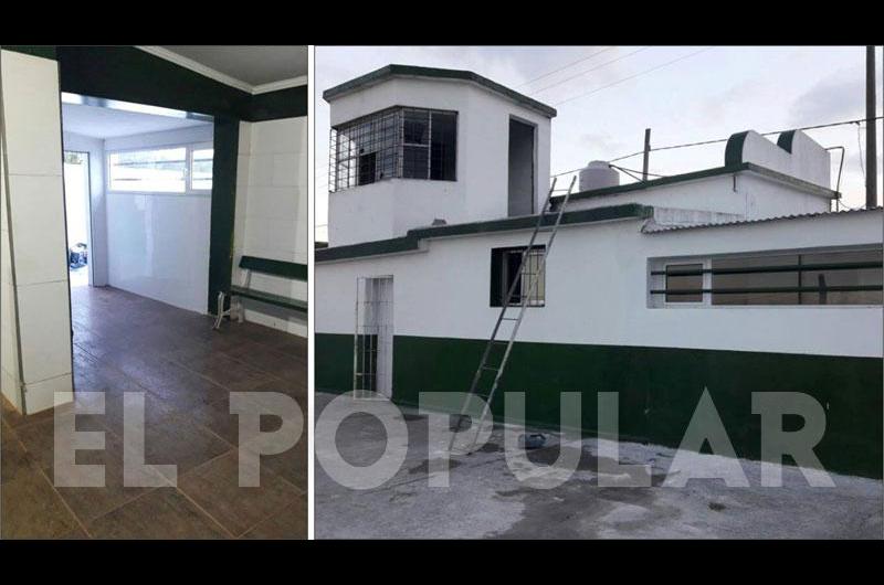 Trabajos en el Enrique De la Quintana