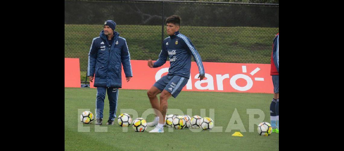 Sampaoli condujo su primera praacutectica