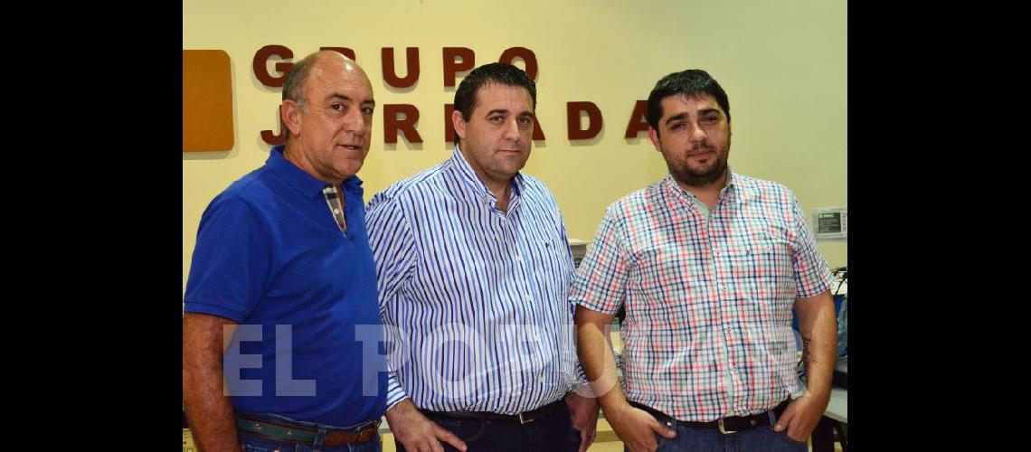 Julio Larroca (izq) Pablo Toviggino (centro) y JPBeacon (der) estarÃn presentes en Tandil 