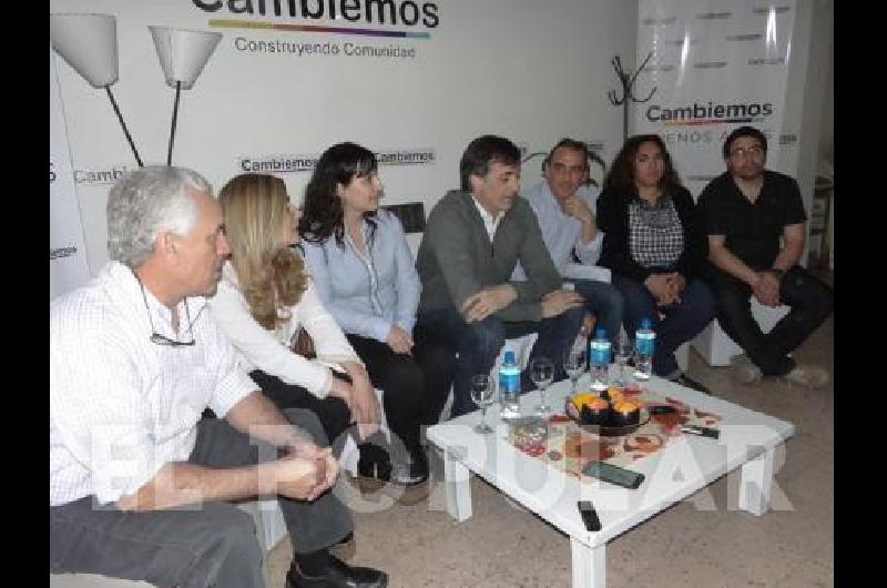 Esteban Bullrich visitÃ³ General La Madrid 