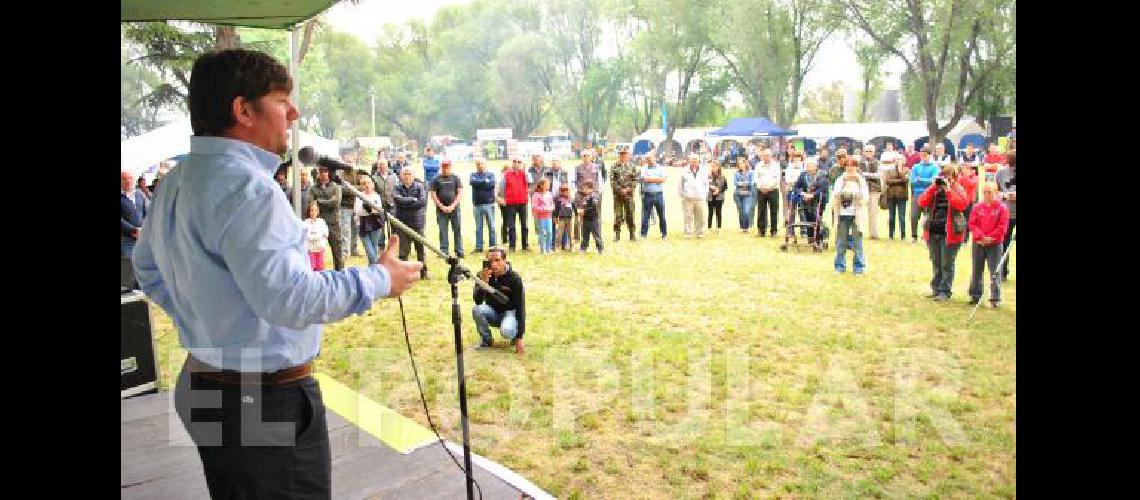 Facundo SuÃrez dio la bienvenida a la muestra Agencia