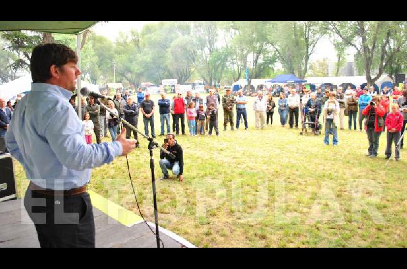 Facundo SuÃrez dio la bienvenida a la muestra Agencia