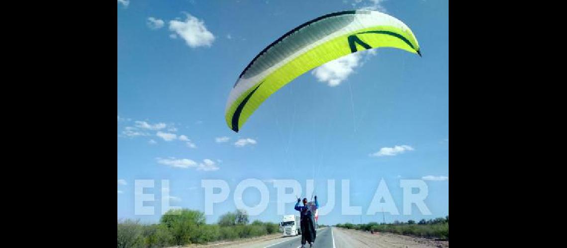 El parapentista lamatritense continÃºa destacÃndose entre los mejores pilotos del paÃ­s 